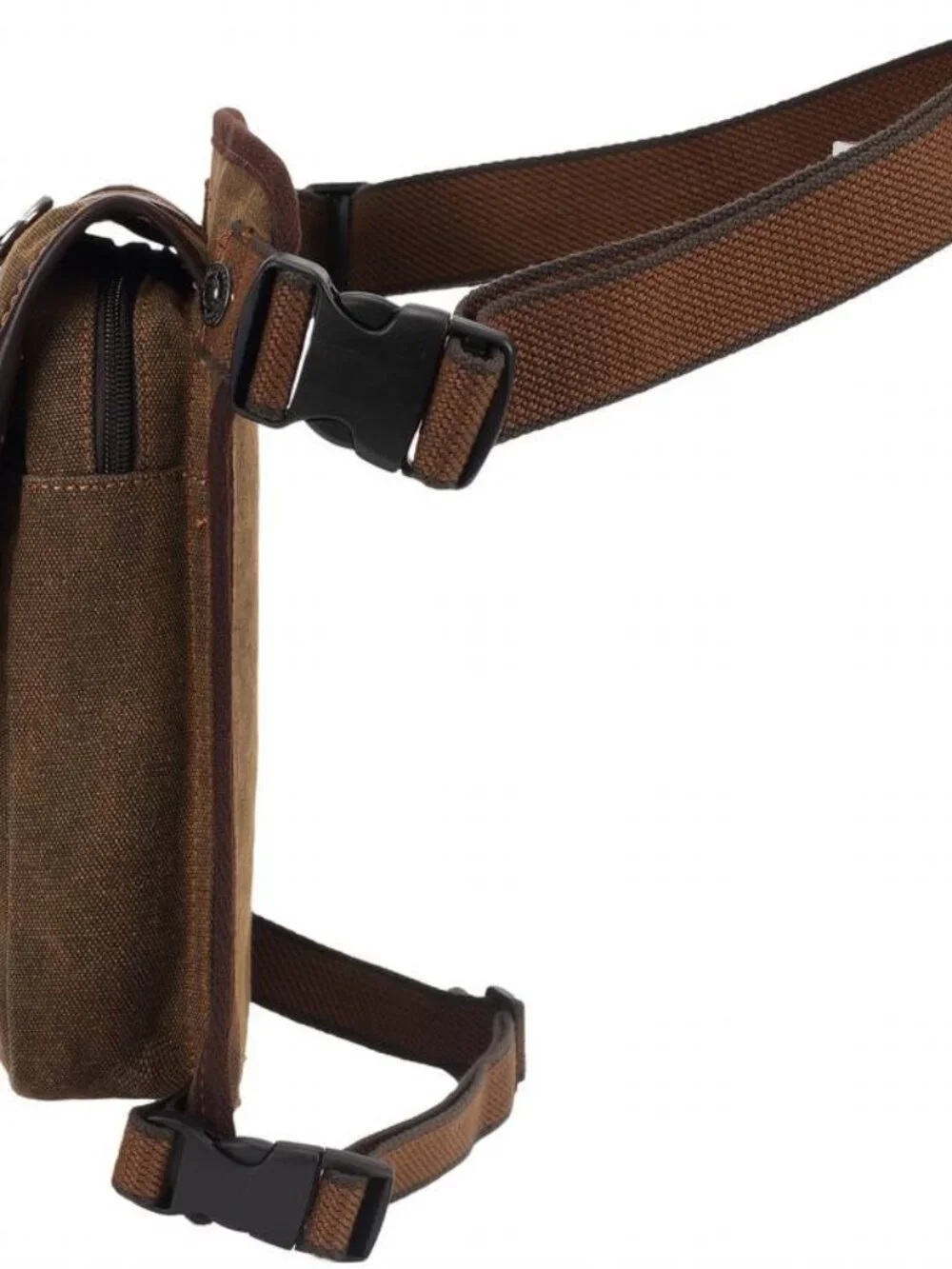 Vintage Canvas Backpack Multi Functional Outdoor Sports Crossbody Sling Bag
